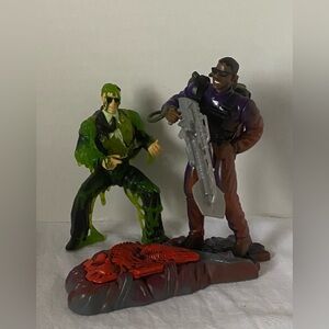 MEN IN BLACK Flame-Blastin' Jay & Slime K Action Figure Vintage 1997 Galoob Toys